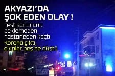 Test sonucunu beklemeden kaçtı, korona çıktı