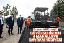 Akyazı’nın 4 mahallesine bayram hediyesi
