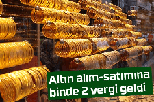 Altın alım satımıyla ilgili önemli gelişme