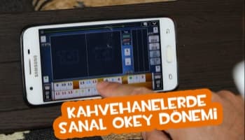 Kahvehanede sanal okey dönemi
