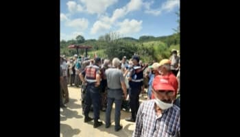 Mahallelinin taş ocağı tepkisi