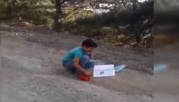 Uzaktan eğitim için ormana gidiyorlar
