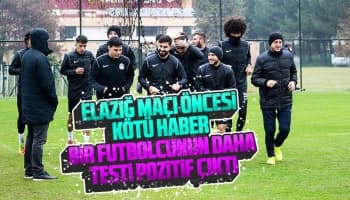 Bir futbolcunun daha testi pozitif çıktı