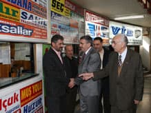 AK Partili Toçoğlu, Otogarı Ziyaret Etti