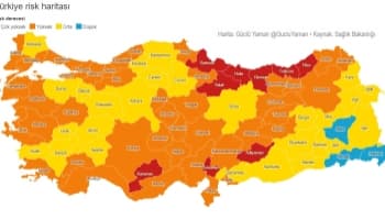 Risk haritasını paylaştı; Sakarya hangi kategoride?