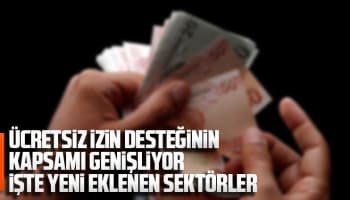 Spor ve düğün salonları gibi sektörlere ücretsiz izin desteği