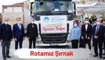 Şırnak için 1 Tır dolusu gıda kolisinin nakliyesi başladı.