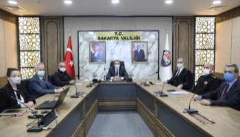 Valilikte tam kapanma toplantısı