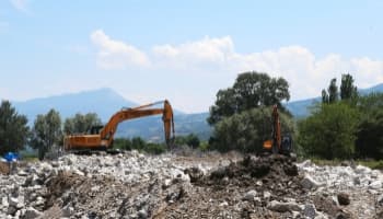 Dev tarım pazarı için ilk kazma vuruldu