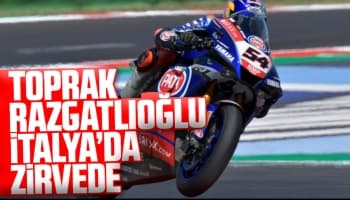 Toprak Razgatlıoğlu İtalya'da zirvede