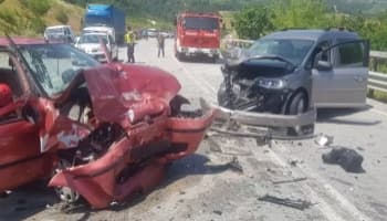Geyve'de feci kaza: Yaşlı çift öldü