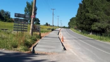 Mahmudiye’de Beton Yaya Yolu Çalışması Tamamlandı