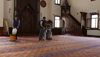 Serdivan’da Camiler Bayrama Hazır