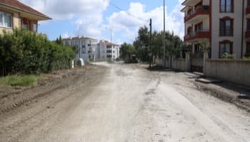 Plevne Caddesi Asfalta Hazır