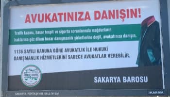 Baro : "Hasar Danışmanlık Şirketlerine Değil Avukata Danışın"