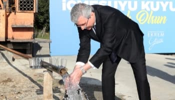 Başkan Yüce'den 146 bin kişilik alternatif su kaynağı müjdesi