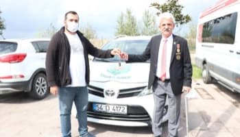 Dernek Aracı Aşılama Ekibine Tahsis Edildi