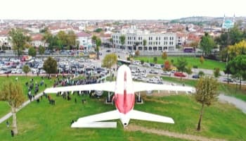 Sakarya uçak kıraathanesi açıldı