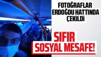 Fotoğraf Erdoğdu hattından sıfır sosyal mesafe