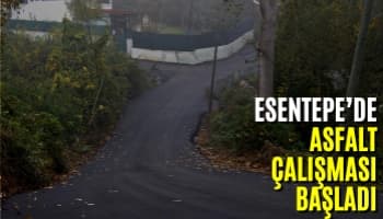 Serdivan Esentepe’de Asfalt Çalışması Başladı