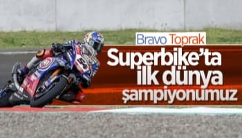 Milli motosikletçi Toprak Razgatlıoğlu Dünya Şampiyonu