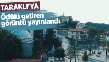Taraklı'ya ödülü getiren görüntü yayınlandı