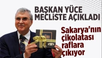 Sakarya'nın çikolatası raflara çıkıyor