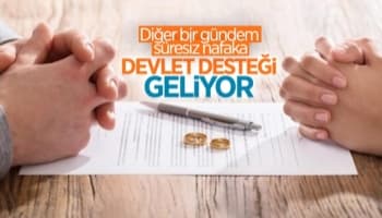 Devlet destekli yeni nafaka düzenlemesi çalışmaları sürüyor