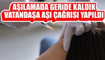 Sağlık Müdürlüğü'nden aşı çağrısı