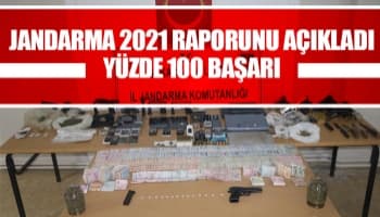 Sakarya jandarma 2021 raporunu açıkladı