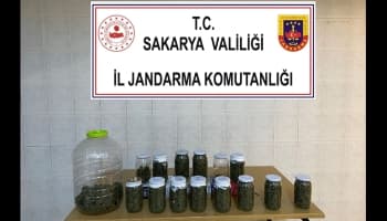 4 kilo 200 gram esrar ele geçirildi
