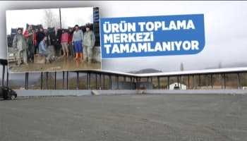 Büyükşehir'in Ürün Toplama Merkezi Tamamlanıyor