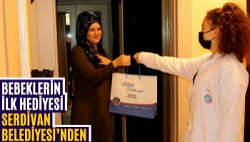 Bebeklerin İlk Hediyesi Serdivan Belediyesi’nden