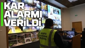 Büyükşehir karla mücadele ekipleri 24 saat nöbette