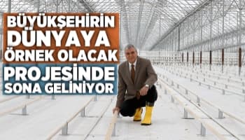 Başkan Yüce açıkladı: Tarımda örnek olacak proje yüzde 85’e ulaştı