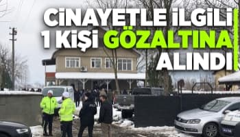 Cinayetle ilgili Zanlılardan Biri yakalandı