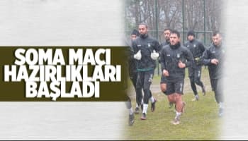 Soma maçına yağmur altında çalıştılar