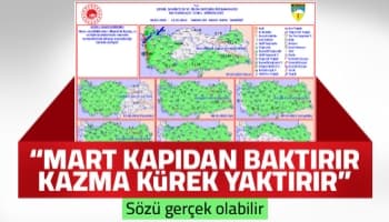 Sakarya'da karla karışık yağmur bekleniyor