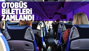 Otobüs biletleri zamlandı
