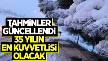 Son 35 yılın en kuvvetli karı geliyor. Lastik sektörü hareketlenecek.