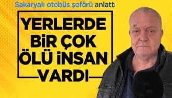 Sakaryalı otobüs şoförü Ukrayna'daki dramı anlattı