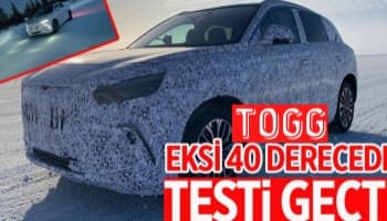 Eksi 40 derecede TOGG'dan yeni görüntü