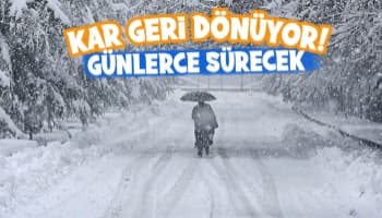 Kar geri dönüyor