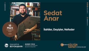 Kültür Sanat Etkinlikleri Sedat Anar Konseriyle Devam Edecek