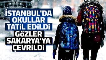 Sakarya'da okullar tatil olacak mı?