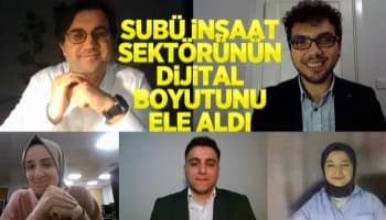 SUBÜ inşaat sektörünün dijital boyutu ele alındı