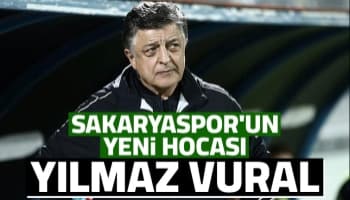 Sakaryaspor'un yeni  teknik direktörü Yılmaz Vural