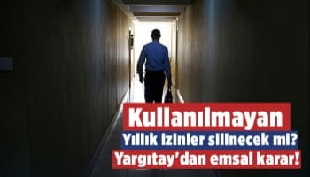 Yargıtay'dan yıllık izin kararı