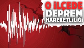 O ilçede iki küçük deprem