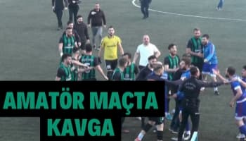 Amatör Lig Maçında Gerginlik